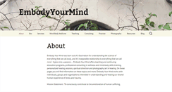 Desktop Screenshot of embodyyourmind.com